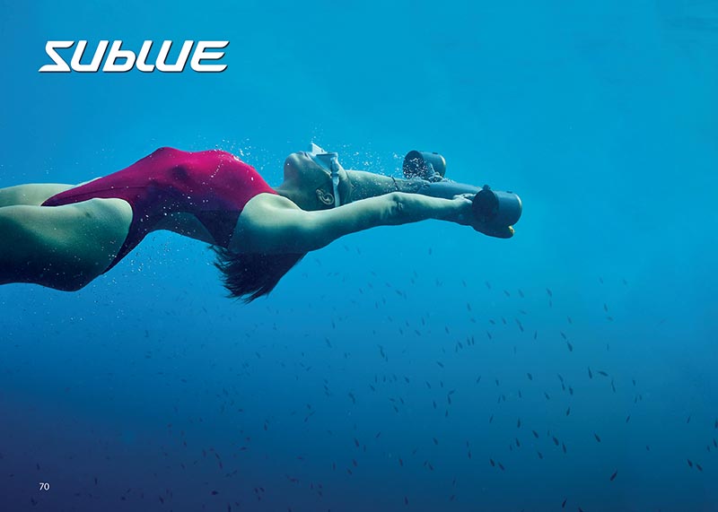 Brochure Sublue - scooters sous-marins